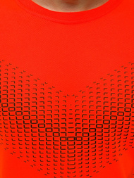 Футболка чоловіча Помаранчевi OZONEE JS/KS2061