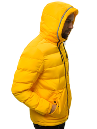 Куртка чоловіча Жовта OZONEE JB/JP1181