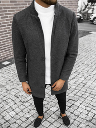 Пальто чоловіче Темно-Сiрий OZONEE O/5628