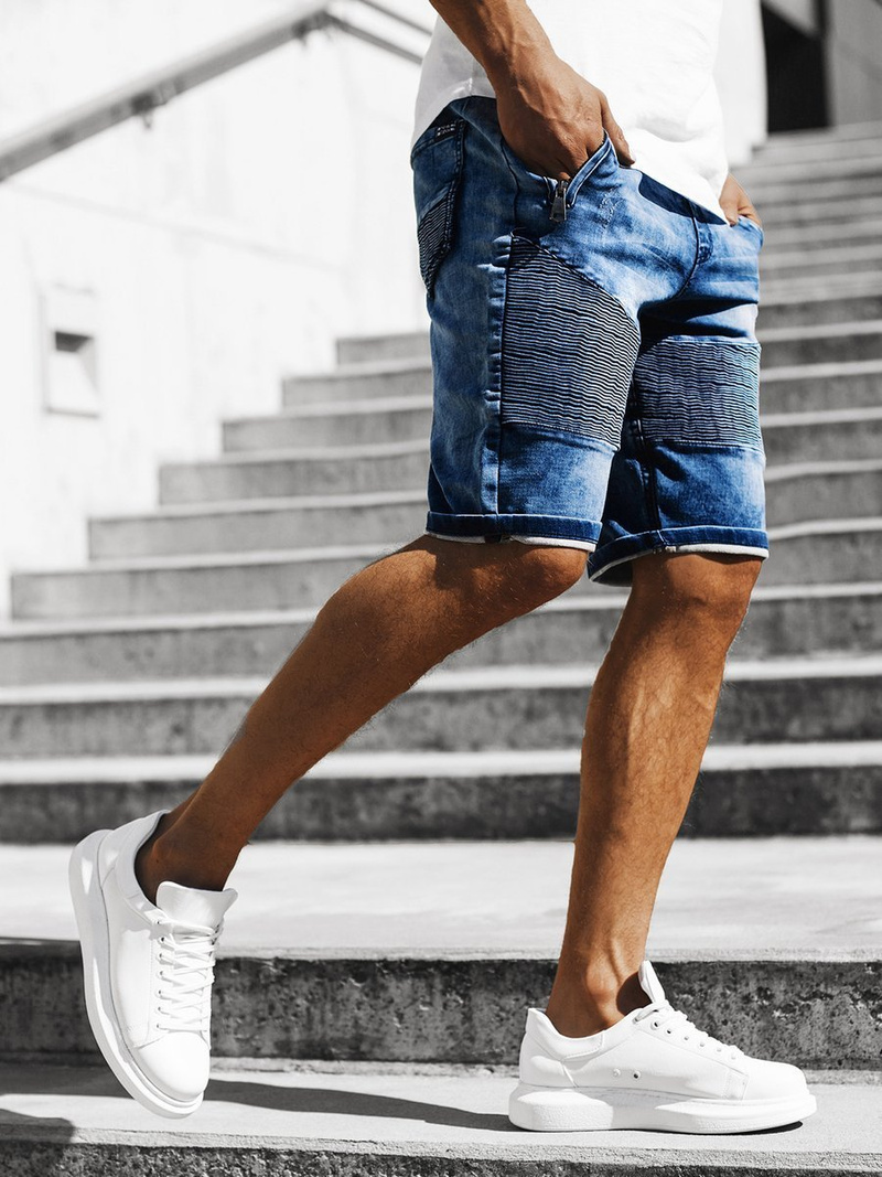 Шорти джинсові чоловічі Синi OZONEE RF/HY327/2