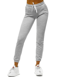 Spodnie dresowe damskie szare OZONEE JS/KSW5008
