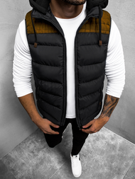 Безрукавка чоловіча Чорна OZONEE O/5382Z