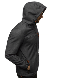 Куртка softshell чоловіча Темно-сіра OZONEE JS/KS2213