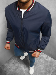 Kurtka przejściowa męska bomberka granatowa OZONEE JS/8M96/25