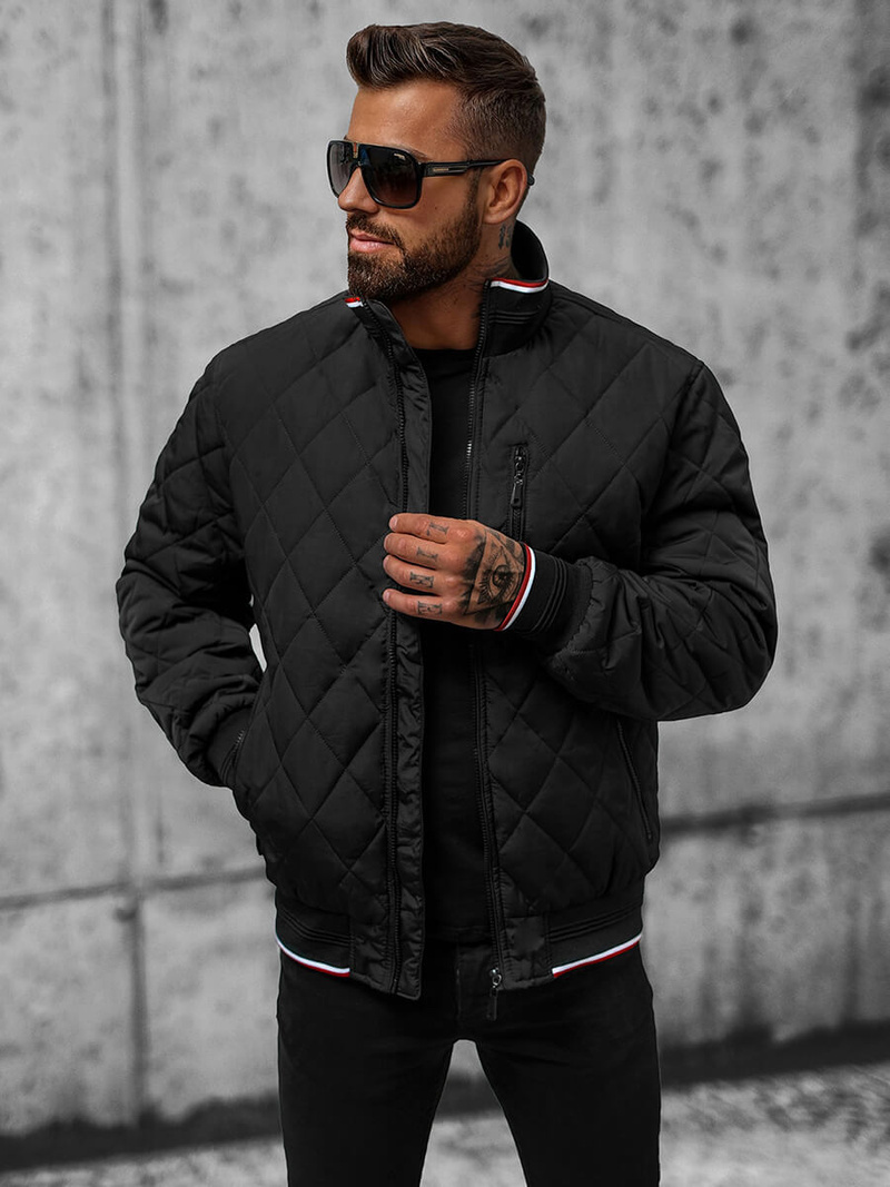 Куртка чоловіча Чорна OZONEE JS/5M3109/392