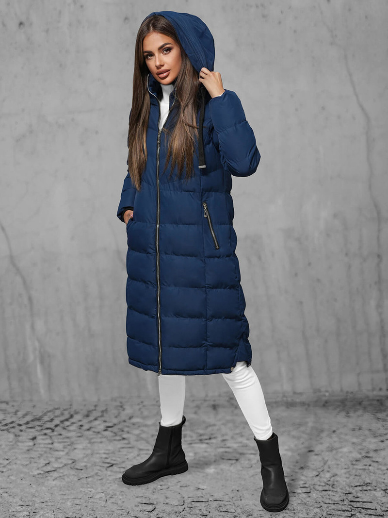 Куртка жіноча tемно-cиня OZONEE JS/M736/215