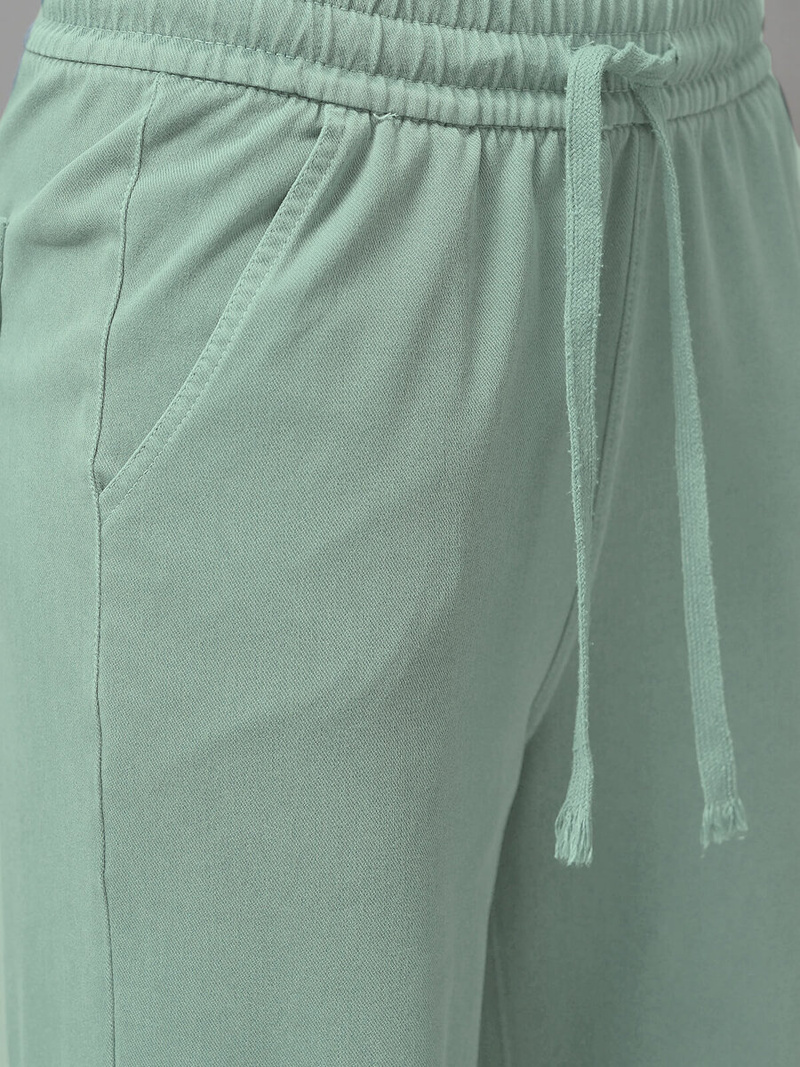 Штани Жіночі джинсові м'ятна OZONEE O/330097