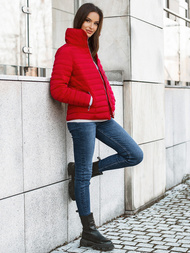 Куртка жіноча Червона OZONEE JS/M23063/2Z