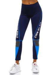 Legginsy damskie granatowe OZONEE X/1256