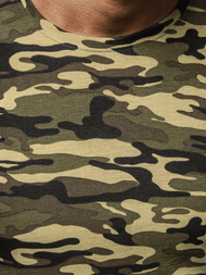 T-Shirt męski zielony-moro OZONEE O/BL70