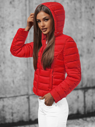 Куртка жіноча Червона OZONEE JS/23M9001/275