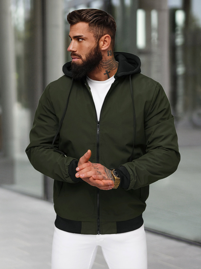 Куртка чоловіча xакi OZONEE JS/62M9502/372