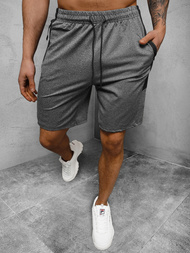 Spodenki dresowe męskie grafitowe OZONEE JS/68026