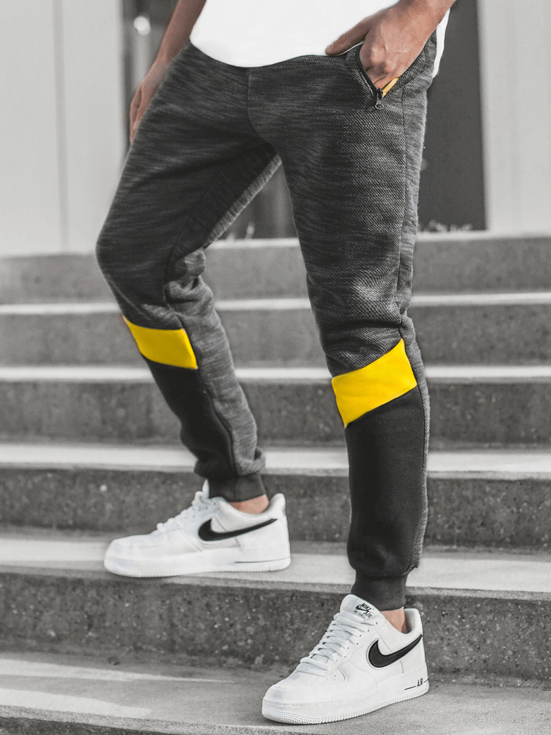 Штани спортивні чоловічі Чорнi OZONEE JS/K60019