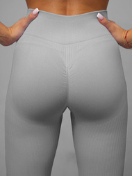 Жіночий спортивний костюм з двох частин ciрий OZONEE O/SY2317