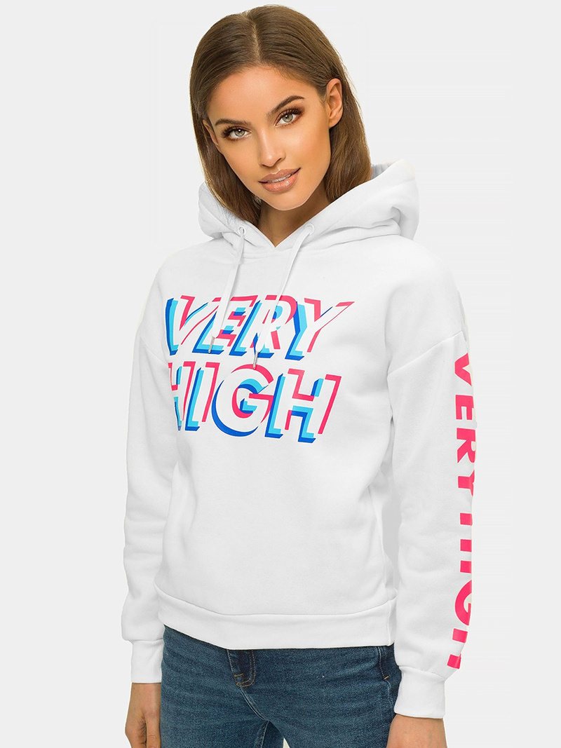 Жіноча Толстовка Бiла OZONEE JS/B26012