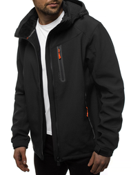 Куртка чоловіча Чорно-помаранчева OZONEE GE/12269Z