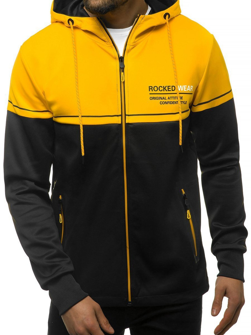 Bluza męska czarna OZONEE JS/DD20122