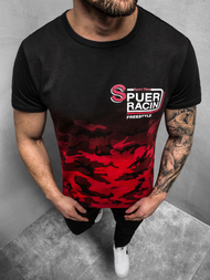 Футболка чоловіча Червона OZONEE JS/SS10985Z