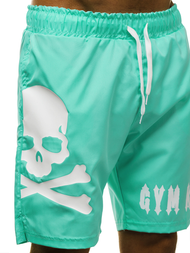 Spodenki męskie miętowe OZONEE O/1011