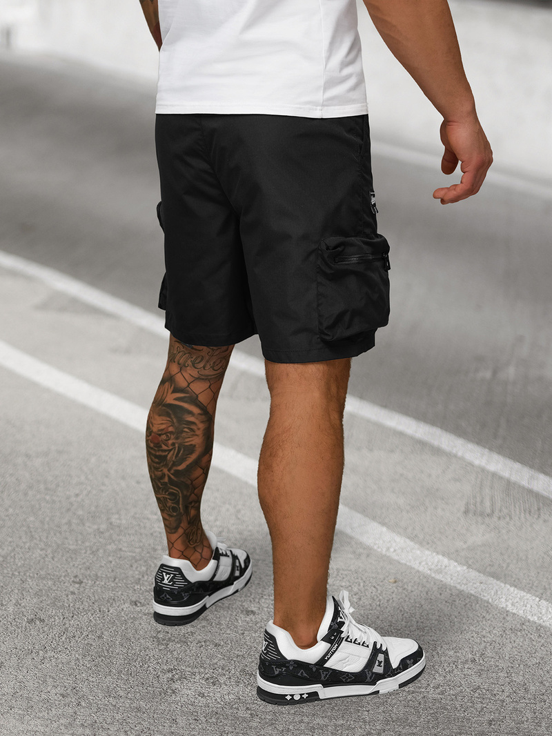 Шорти чоловічі чорнi OZONEE JS/27K6539/3