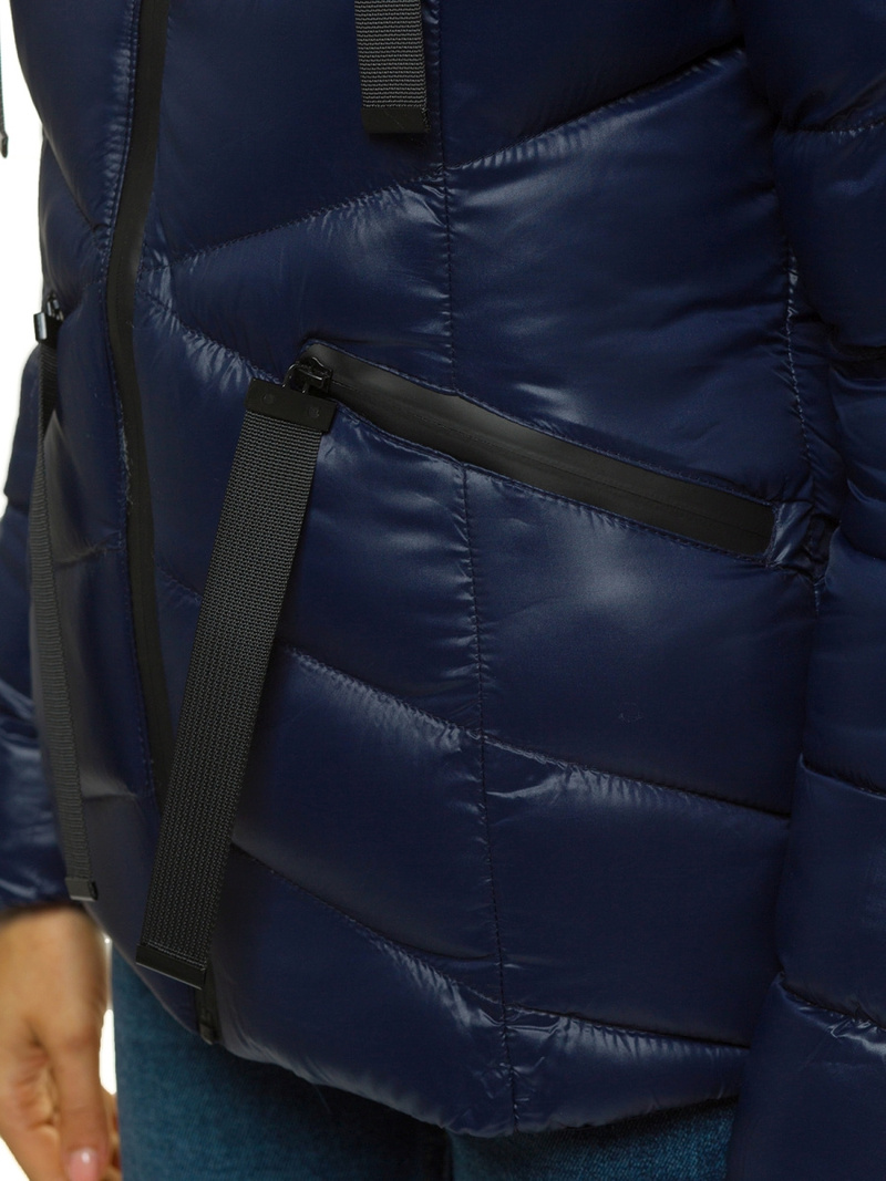 Куртка жіноча Темно-Синя OZONEE JS/M23066/2