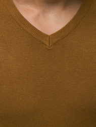 Sweter męski brązowy OZONEE TMK/YY03/7