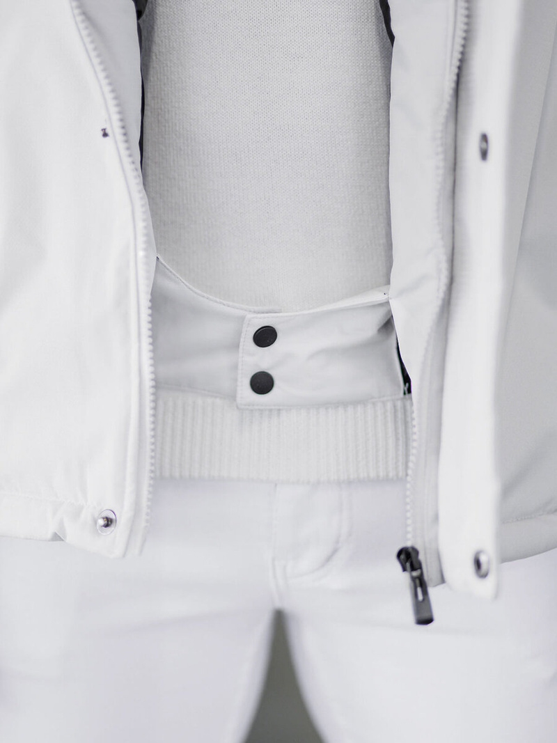 Kurtka zimowa męska jasno-szara OZONEE JS/91M9906/280