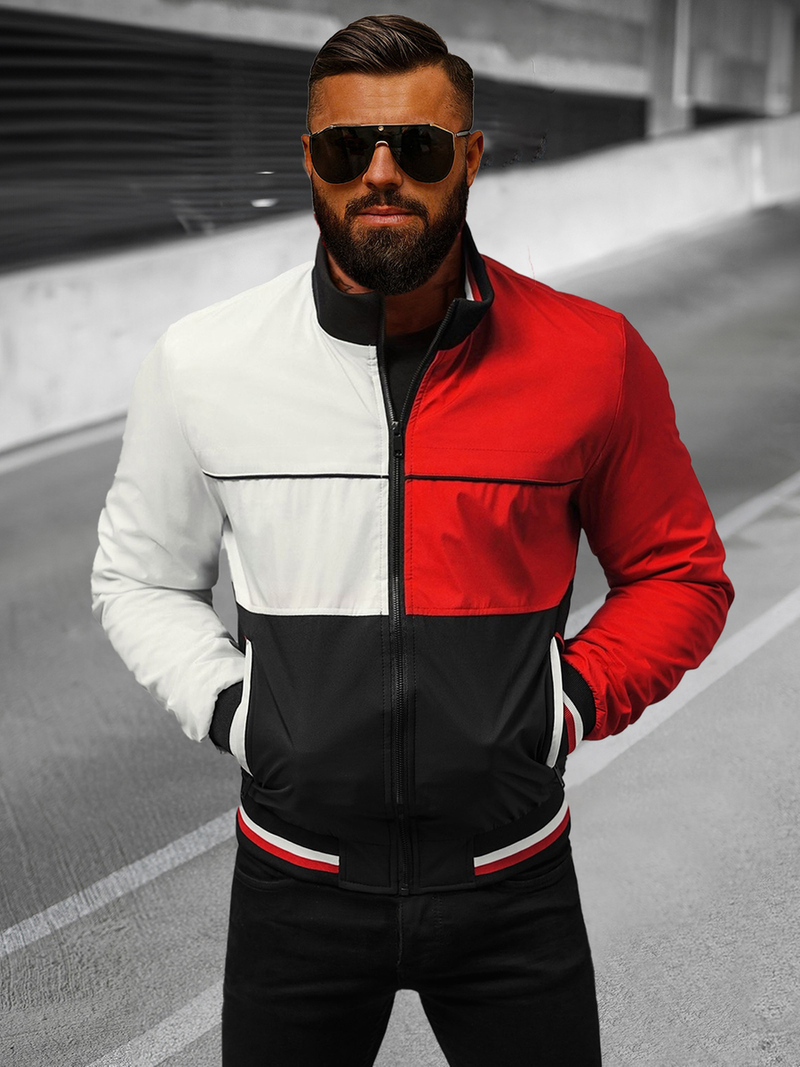 Kurtka męska czarna OZONEE JS/84M3003/392