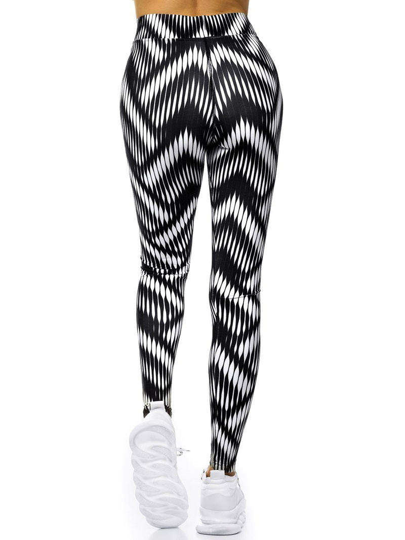 Лосіни жіночі Чорно-білі OZONEE O/20700