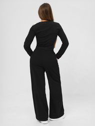 Komplet dresowy damski dwuczęściowy czarny OZONEE JS/M60815AB