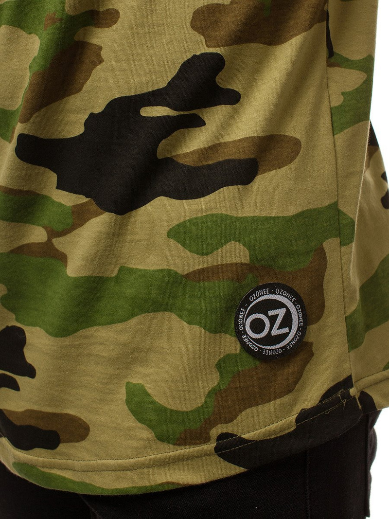 Майка чоловіча Зелено-камуфляжна OZONEE O/2537