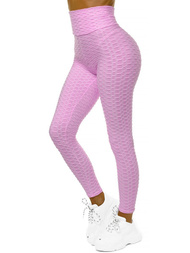Legginsy damskie jasnofioletowe OZONEE JS/YW88024/25