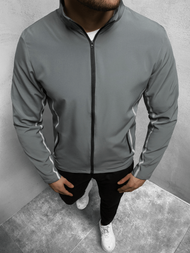 Kurtka przejściowa męska szara OZONEE JS/M10303