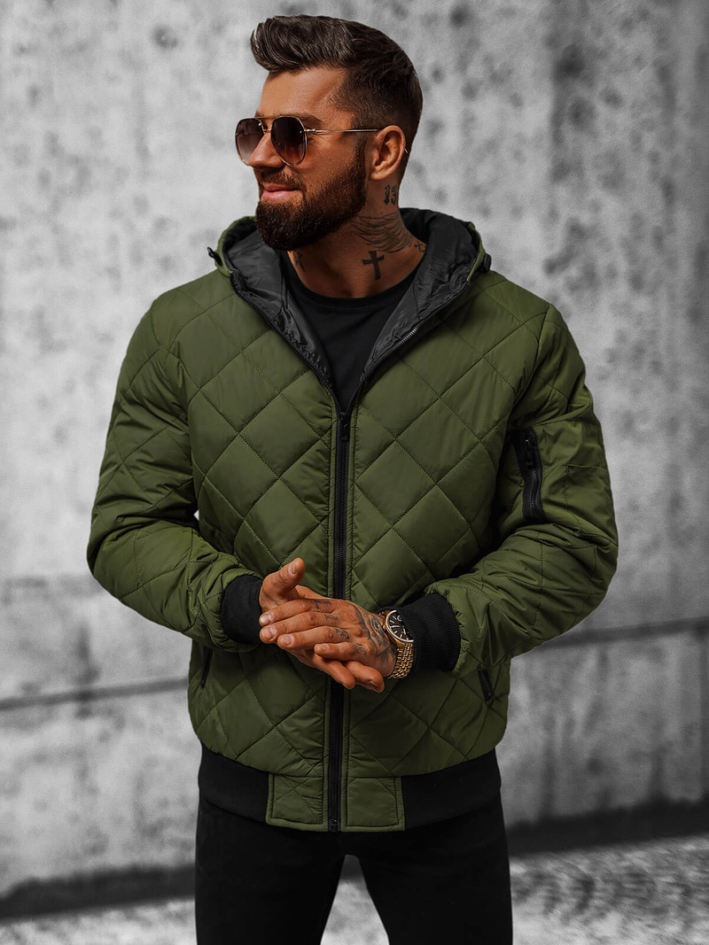 Куртка чоловіча Зелена OZONEE JS/MY21