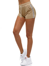 Шорти спортивні жіночі Бежевi OZONEE JS/1023/B8/B