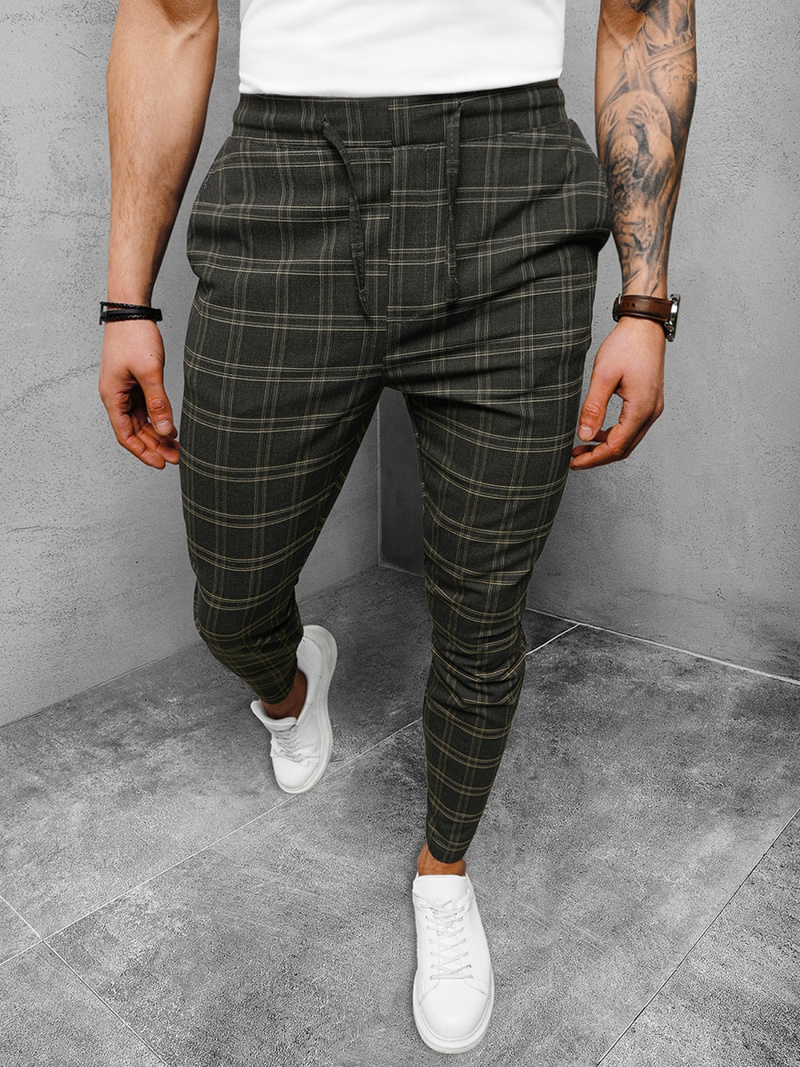 Чоловічі штани чиносграфіт OZONEE DJ/2282/22