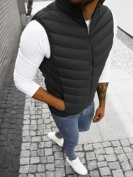 Безрукавка чоловіча Чорна OZONEE JS/M752/392