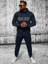 Komplet dresowy męski granatowy OZONEE JS/8C8115/25