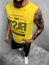 Футболка чоловіча Жовта OZONEE JS/KS2088BZ