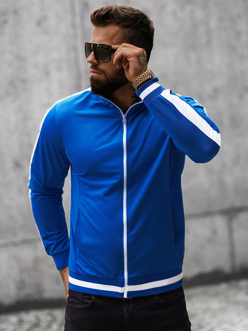 Толстовка чоловіча Синя OZONEE O/2126Z