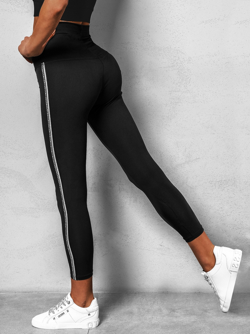 Legginsy damskie czarne OZONEE O/TS204/1Z