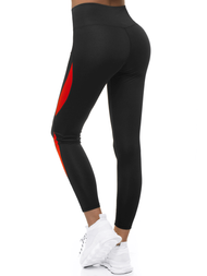 Legginsy damskie czarne OZONEE JS/YW89002/1