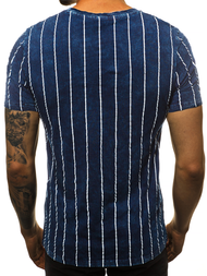 T-Shirt męski granatowy OZONEE HFM/017