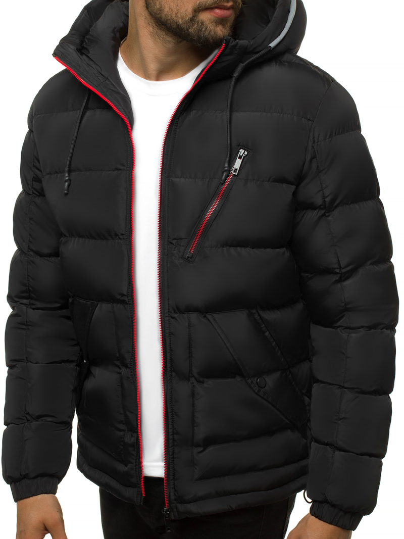 Куртка чоловіча Чорна OZONEE JB/JP1181