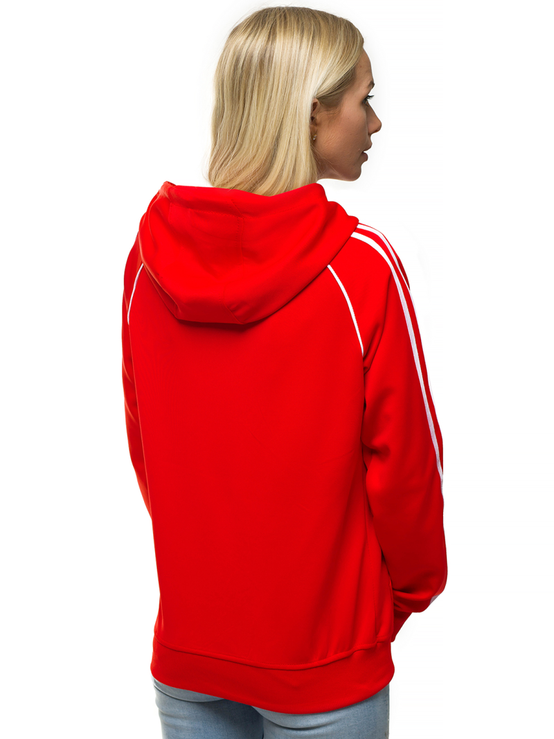 Жіноча Толстовка Червона OZONEE JS/JK88117/18