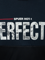 T-Shirt męski granatowy OZONEE JS/SS10908