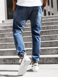 Штани чоловічі джоггери Синi OZONEE OT/2033