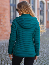 Kurtka damska pikowana morska OZONEE JS/11Z8228