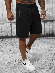 Spodenki dresowe męskie czarne OZONEE JS/8K290